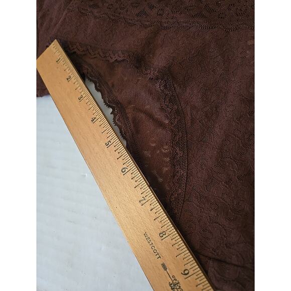 NWT Gap Medium Brown Lace Cheeky Panties Lot of 2 - Picture 6 of 8